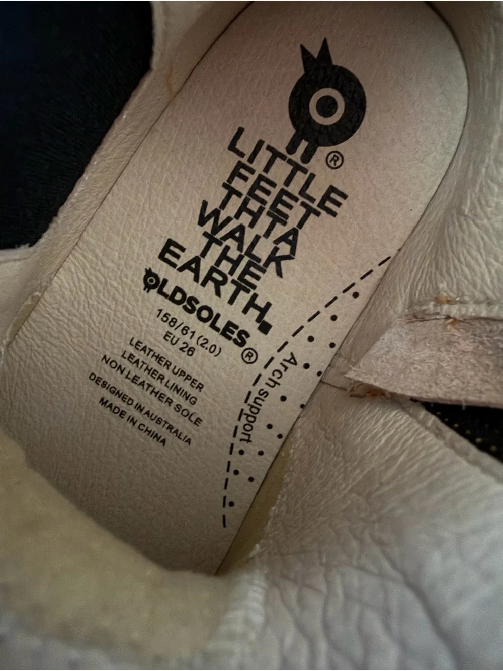 Old Soles Tan and Black Chelsea Boots for Kids